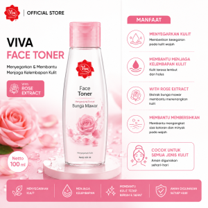 Viva Face Toner with Rose Extract 100 ml