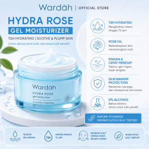 Wardah Hydra Rose Gel Moisturizer 30g