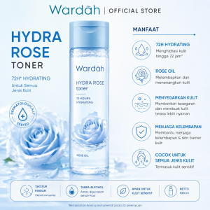 Wardah Hydra Rose Toner 100 ml