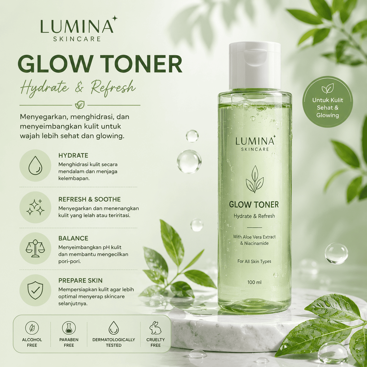 LUMINA Glow Toner 100 ml