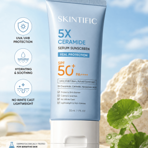 SKINTIFIC 5X Ceramide Serum Sunscreen SPF50+ PA++++