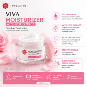 Viva Moisturizer with Rose Extract 30g