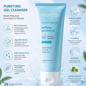 Wardah Perfect Bright Purifying Gel Cleanser